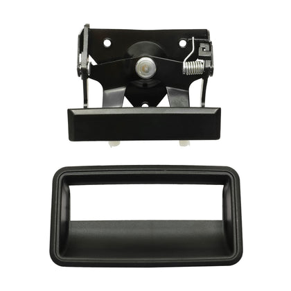 Gledewen tailgate handle front view showing fit and finish, reliable replacement