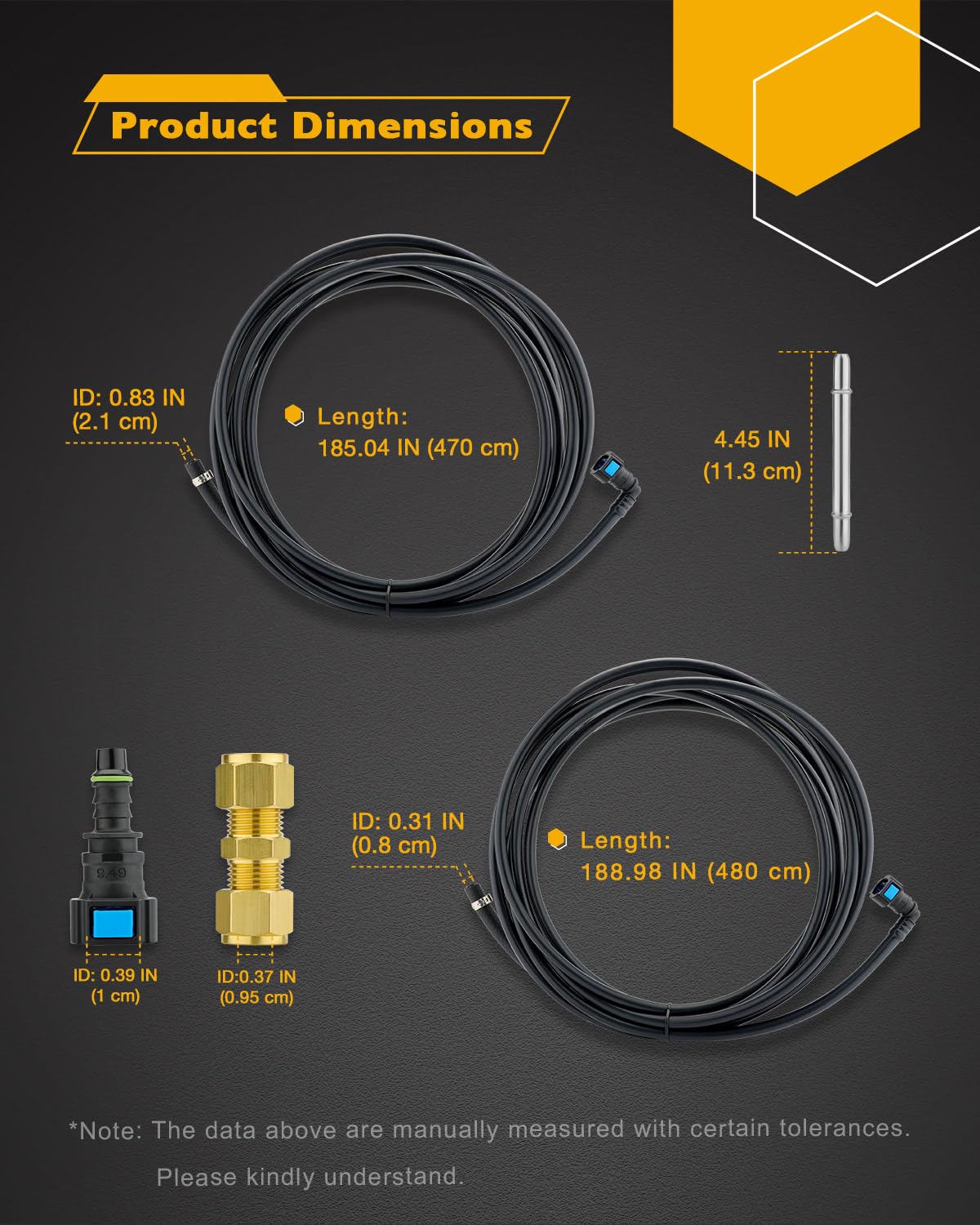 Gledewen zip ties and routing hardware arranged to demonstrate tidy secure installation