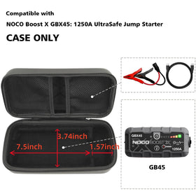Gleegi interior molded compartments holding GBX45 securely in place