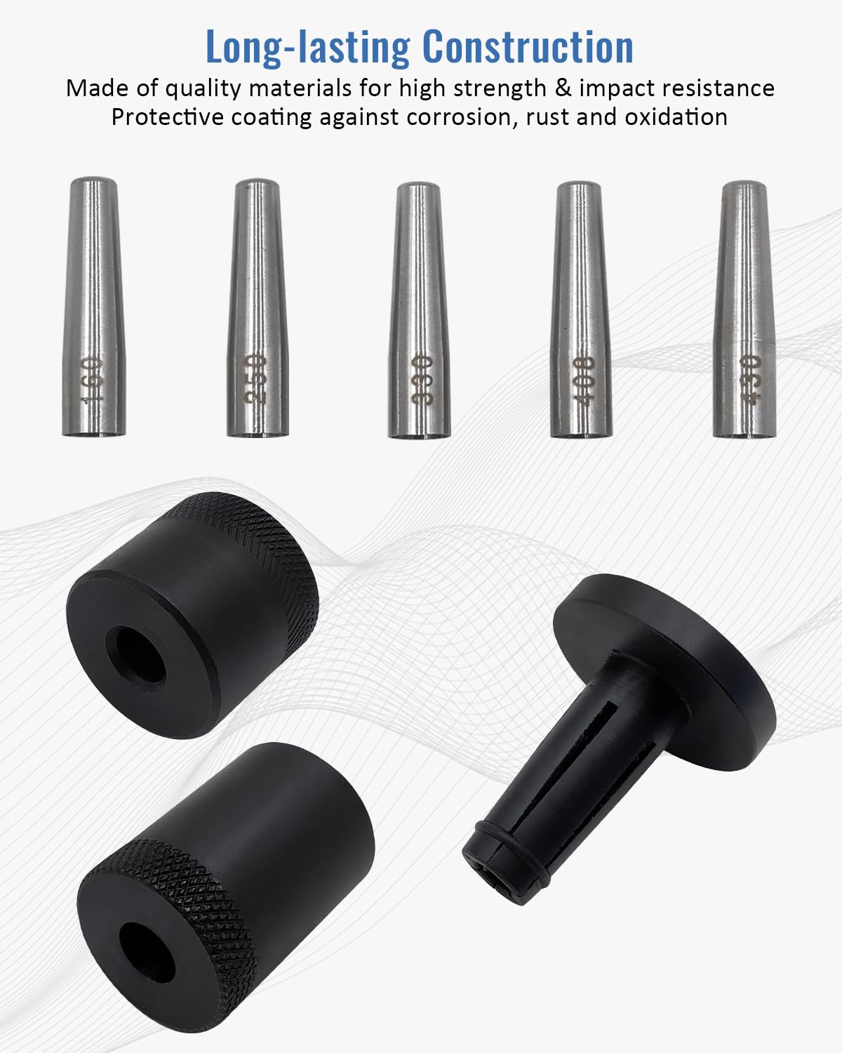 GLEXQLAO resizer and stretcher sizes displayed for precise seal sizing