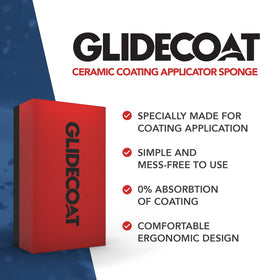 Glidecoat close-up texture of pad face showing low-absorbency fibers