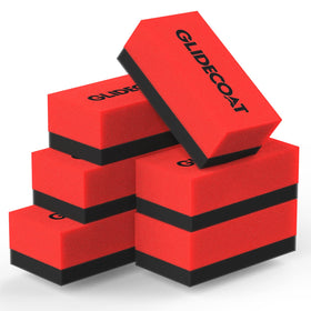Glidecoat front packaging showing six applicator pads and product benefits