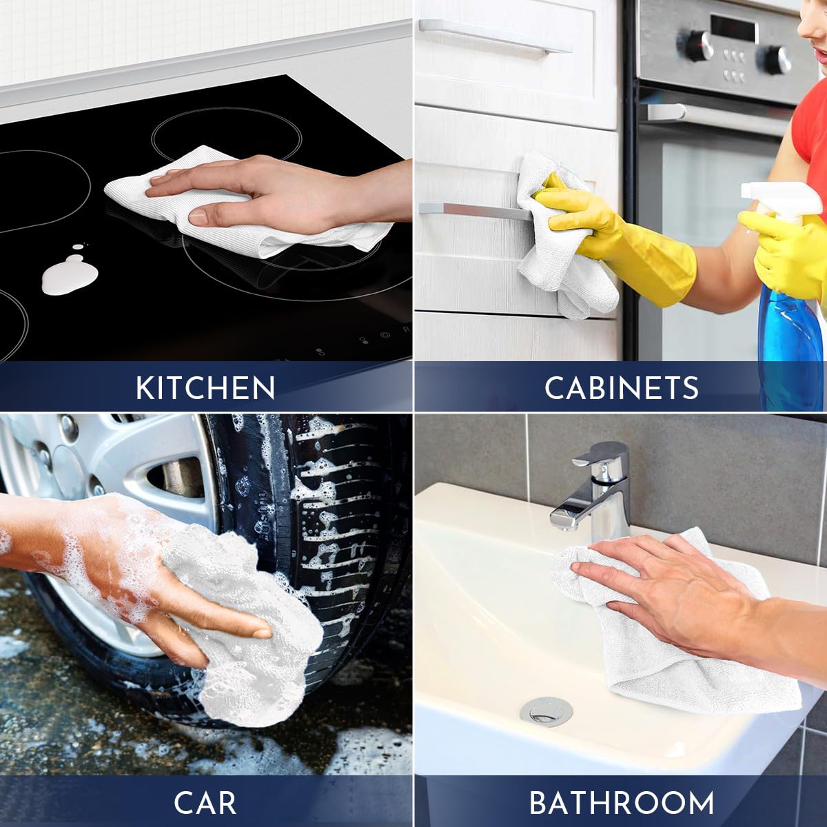 GLIMGLINT towels ready for washing illustrating reusable durability