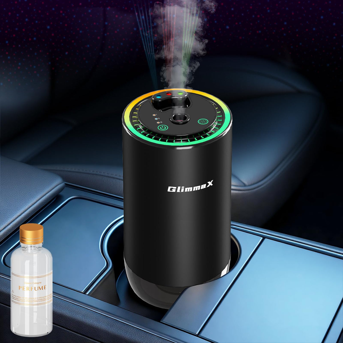 GlimmaX front view showing sleek aluminum body and compact design benefit: premium durability