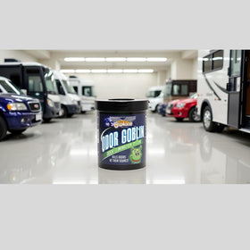 Gliptone fog diffusing through RV interior for thorough coverage