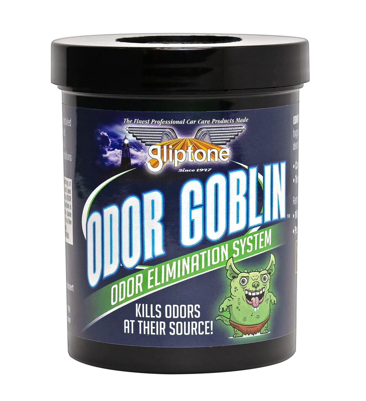 Gliptone Odor Goblin front packaging showing professional deodorizer