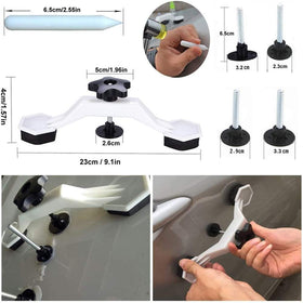 GLISTON glue gun with glue sticks showing built-in fuse for safer heating