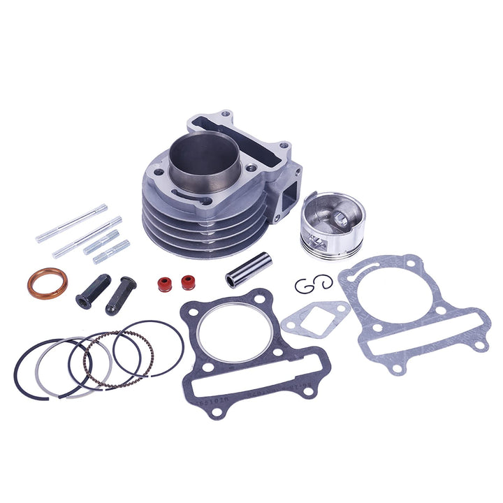 Glixal front view of 50mm cylinder showing bore and ports for reliable fit