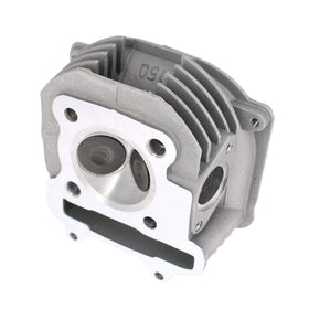 Glixal cylinder head installed in engine bay, demonstrates real-world compatibility