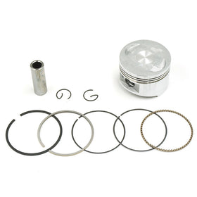 Glixal cylinder mounted on engine illustrating correct fit on 152QMI/157QMJ GY6 units