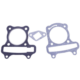 Glixal kit components spread laid out to show included gaskets studs and hardware convenience