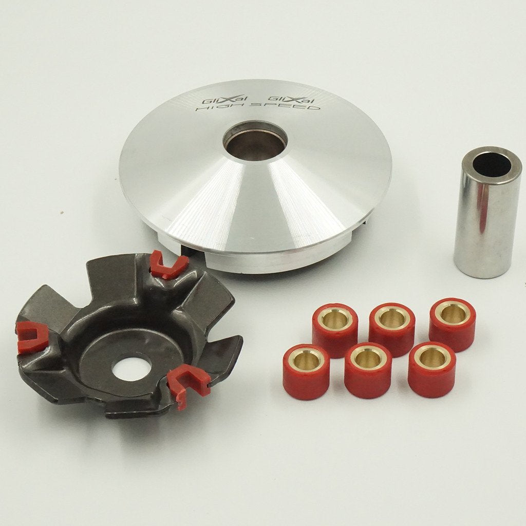 Glixal 13g roller weights closeup highlighting size and balanced finish for consistent shifting