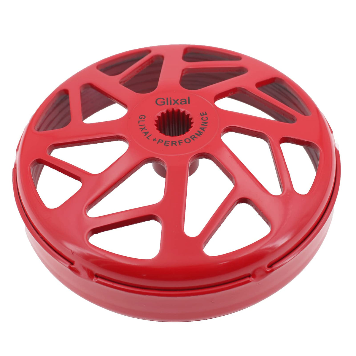Glixal side profile displaying 125mm inner and 138mm outer diameters
