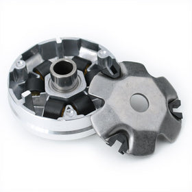 Glixal close-up of variator grooves and face for accurate belt seating and smooth power transfer