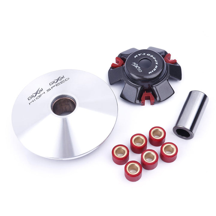 Glixal variator front assembly showing bore and surface for precise fit and improved response