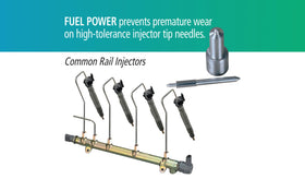 Global Parts Distributors pouring into a diesel tank for preventive maintenance