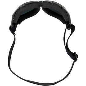 Global Vision foam padding detail with fleece backing for comfortable long rides