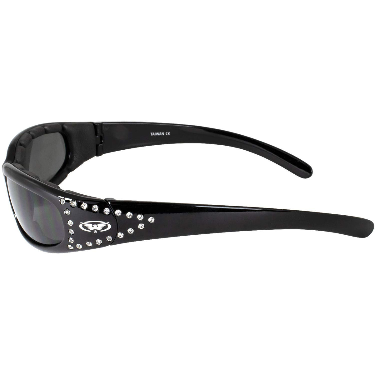 Global Vision side profile showing snug fit on smaller faces for stability