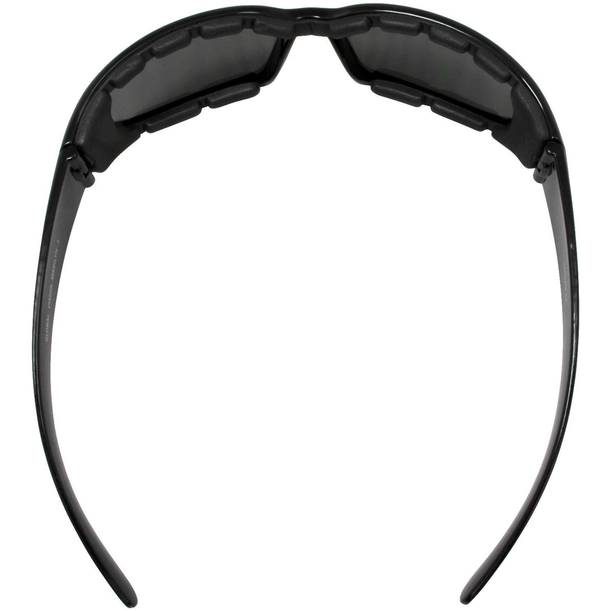Global Vision smoke lens reflecting light for balanced glare reduction