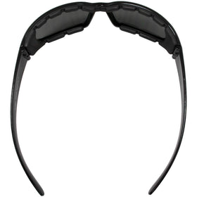 Global Vision smoke lens reflecting light for balanced glare reduction