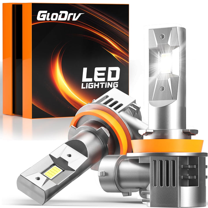 GloDrv H11 front packaging showing product and benefits