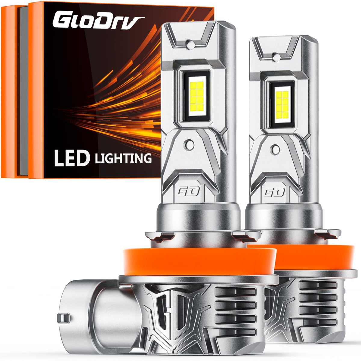 GloDrv H-11 front packaging showing product and benefits for easy install