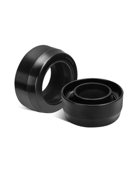 glorider front packaging coil spacer showing complete kit and fitment guidance