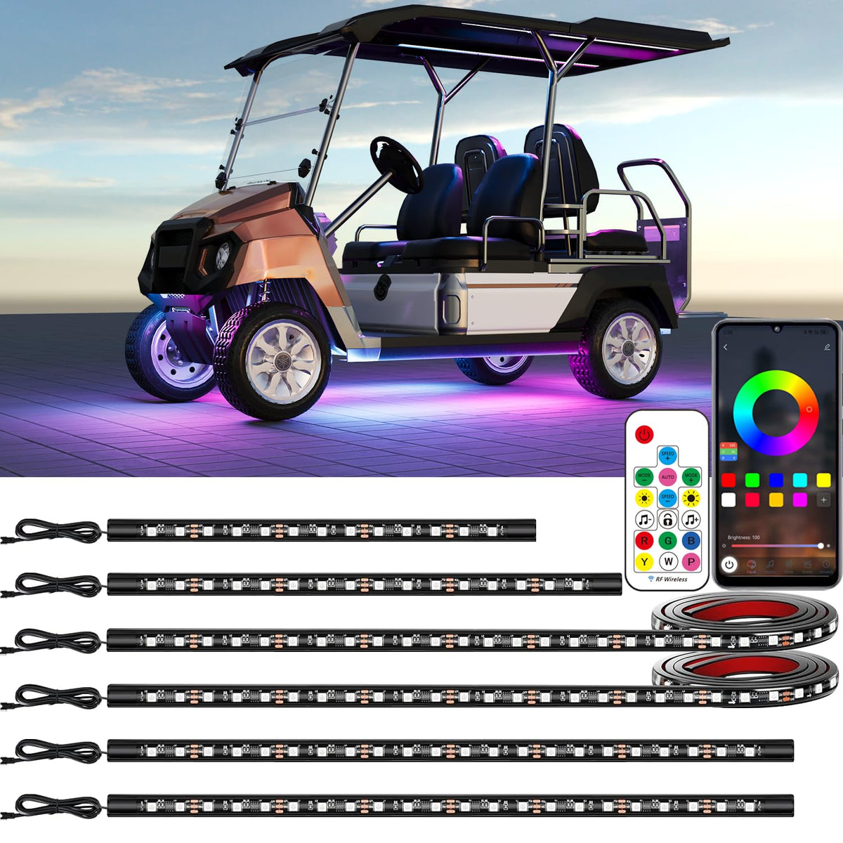 Glowlendra front packaging showing full kit and contents for quick identification and convenience