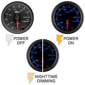 GlowShift side profile showing aluminum housing and matte black trim durability
