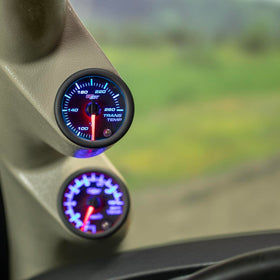 GlowShift illuminated colors display showing selectable LEDs to match dash lighting