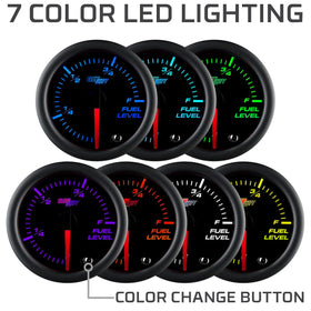 GlowShift installed in vehicle dashboard demonstrating easy visibility