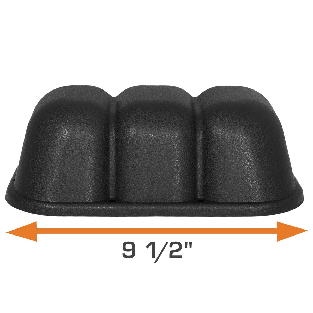 Texture detail of GlowShift ABS surface showing durable finish and UV-resistant look