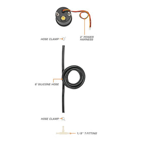 GlowShift side aluminum housing and matte trim ring built for durability