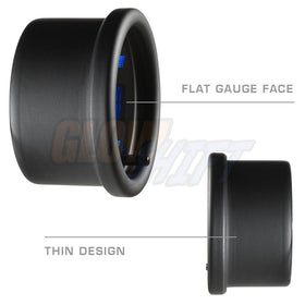 GlowShift next to ruler showing 2-1/16 inch gauge size for proper fitting