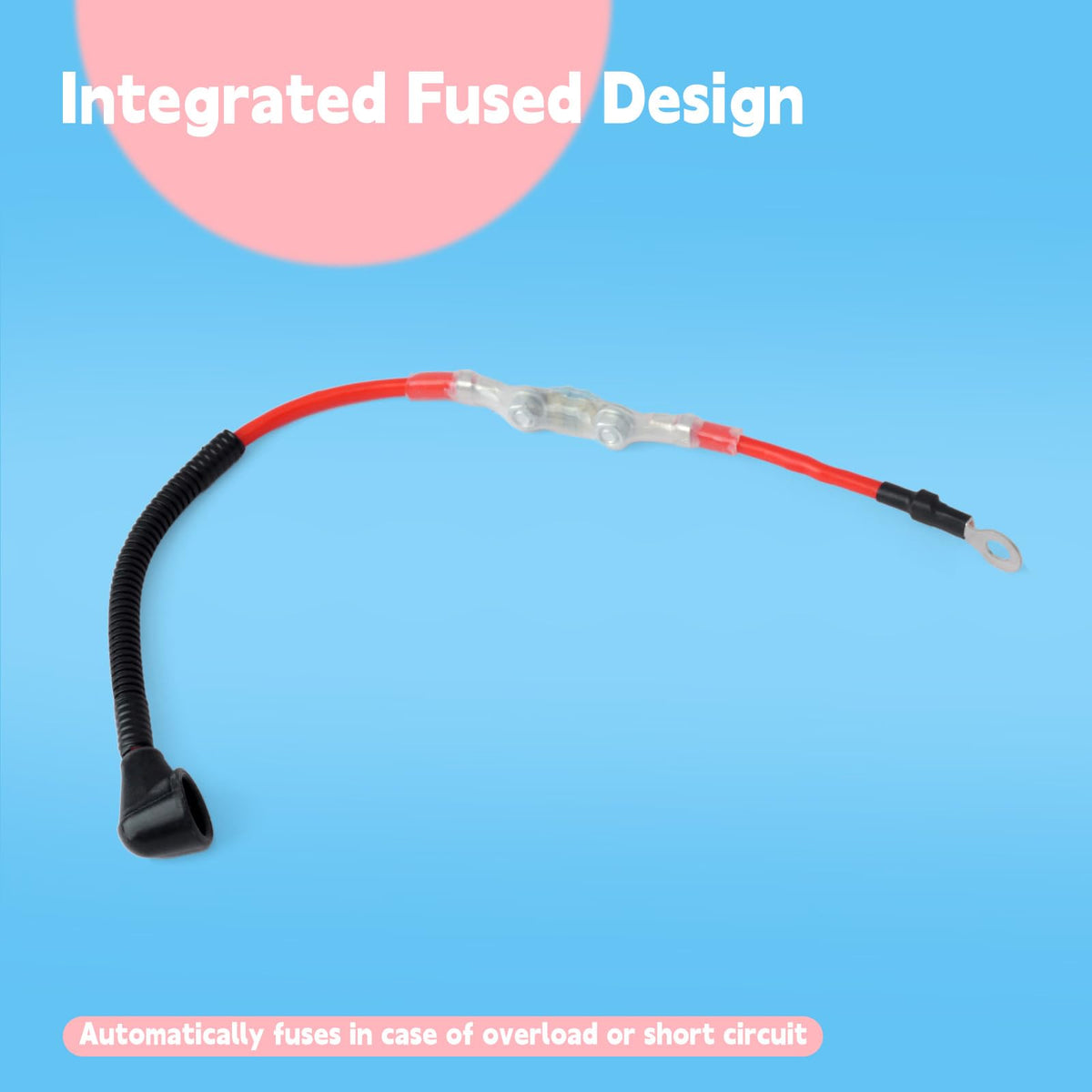 GLOXTED harness installed on outboard engine showing integration, restores electrical reliability