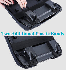 GLOYLEIX side profile elastic fit demonstrating secure snug hold