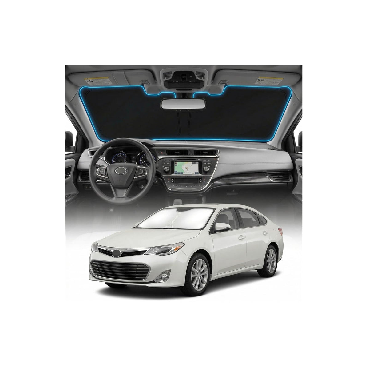 GLSBRCAO front packaging showing custom-fit Avalon shade and features, protecting interior