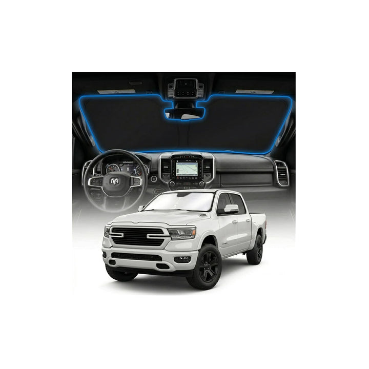 GLSBRCAO front view showing full windshield coverage and neat fit