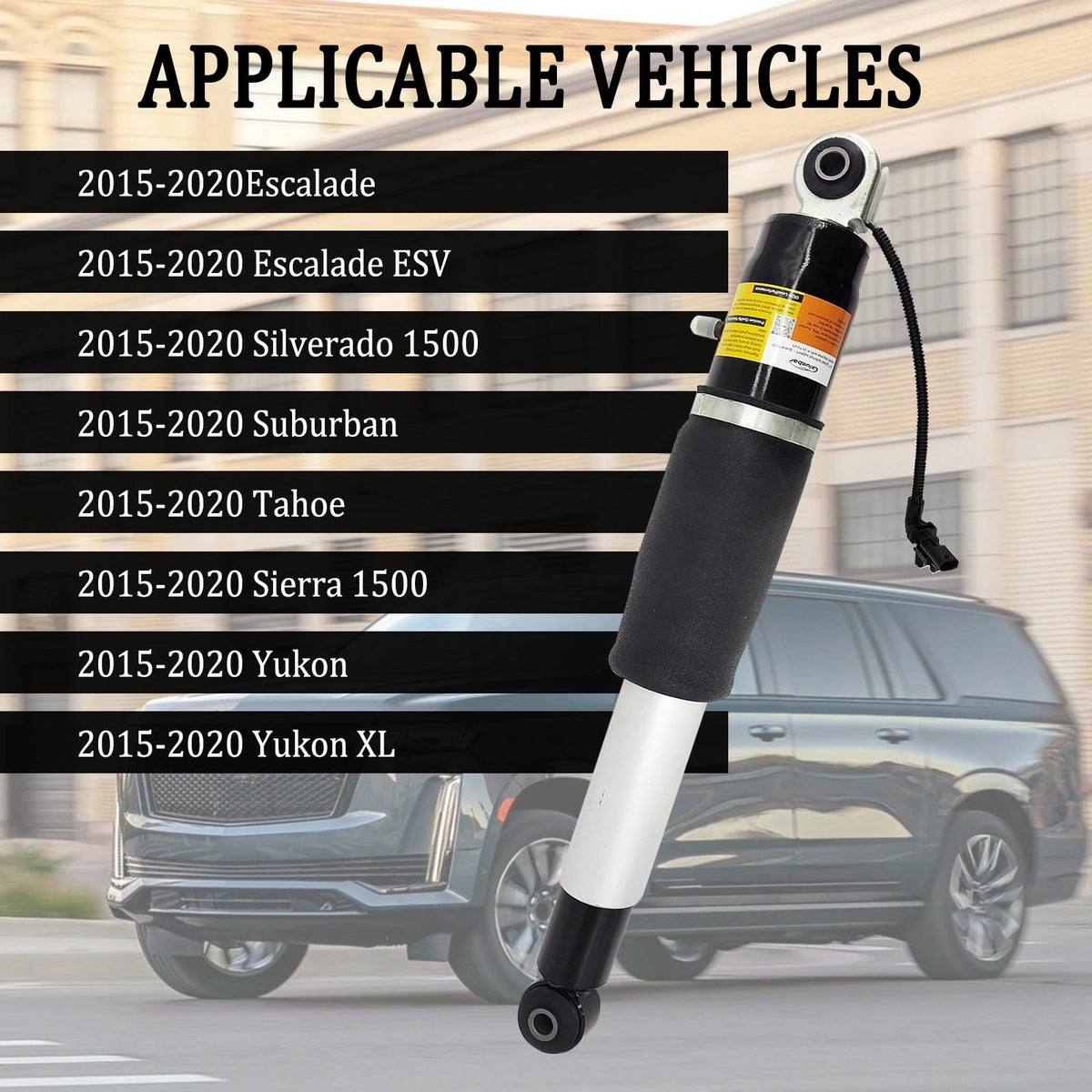 Gluebar shock label and stamped part numbers ensuring accurate OEM replacement