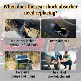Gluebar shock powder-coat texture highlighting corrosion resistance and long life