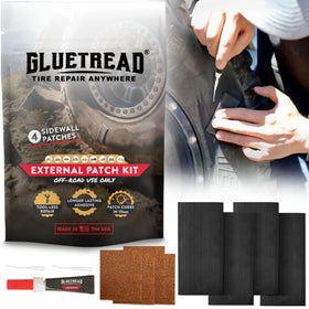 GlueTread front packaging showing kit compact convenience