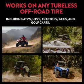 GlueTread kit in off-road setting showing ride-ready confidence benefit