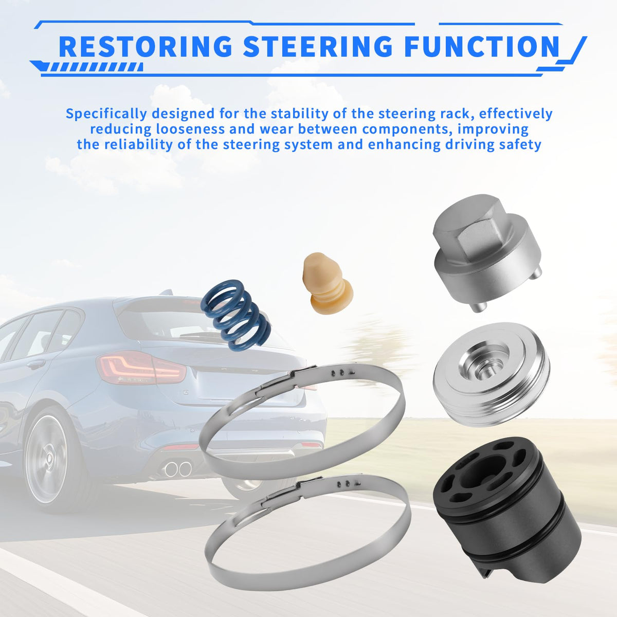 Glvvexa steel bushing close detail showing wear resistance and strength