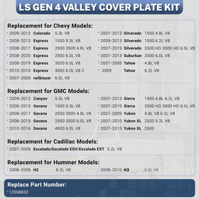 Glvvexa kit laid out with gasket, O-rings and bolts for complete install benefit