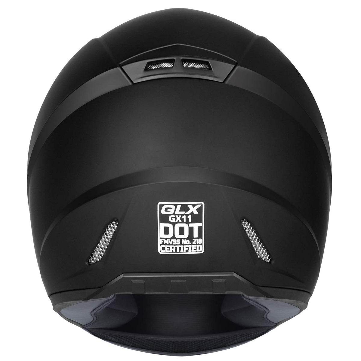 GLX GX11 side profile illustrating aerodynamic shape for reduced wind drag