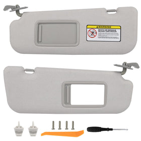 GlymXia front view pair in gray showing exact OEM fit and clean appearance