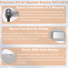 GlymXia vanity mirror open with sliding cover for discreet grooming