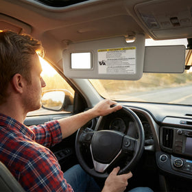 GlymXia installed in RAV4 interior demonstrating improved cabin appearance