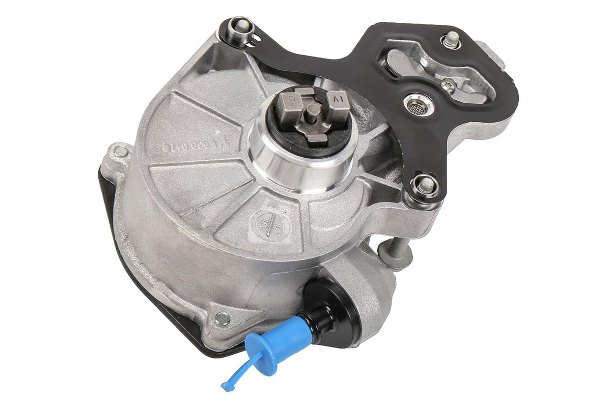 GM Genuine Parts vacuum pump installed in engine bay showing correct scale and fit