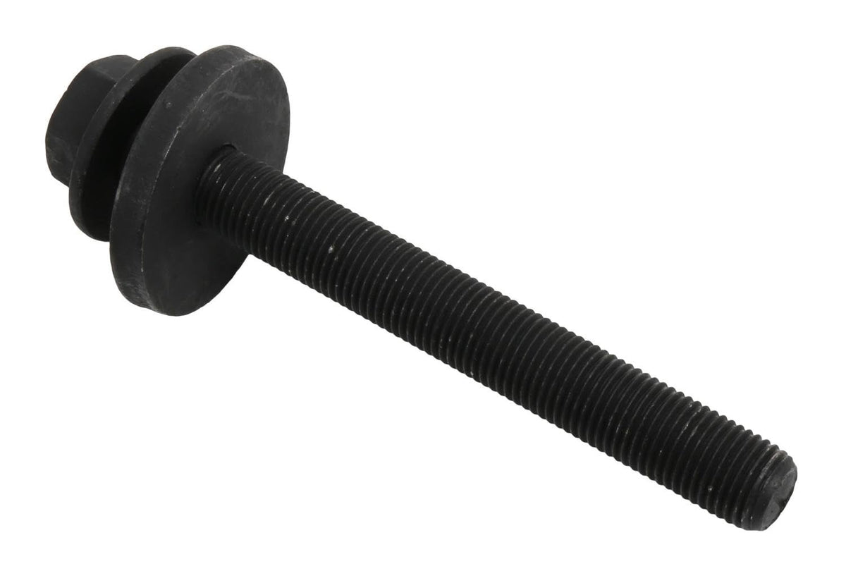 GM Genuine Parts bolt close-up of threads and shank, highlighting durability